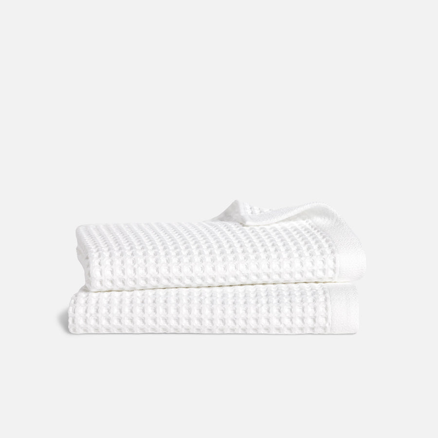 Dreamweave Waffle Bath Towels Set of 2 X6