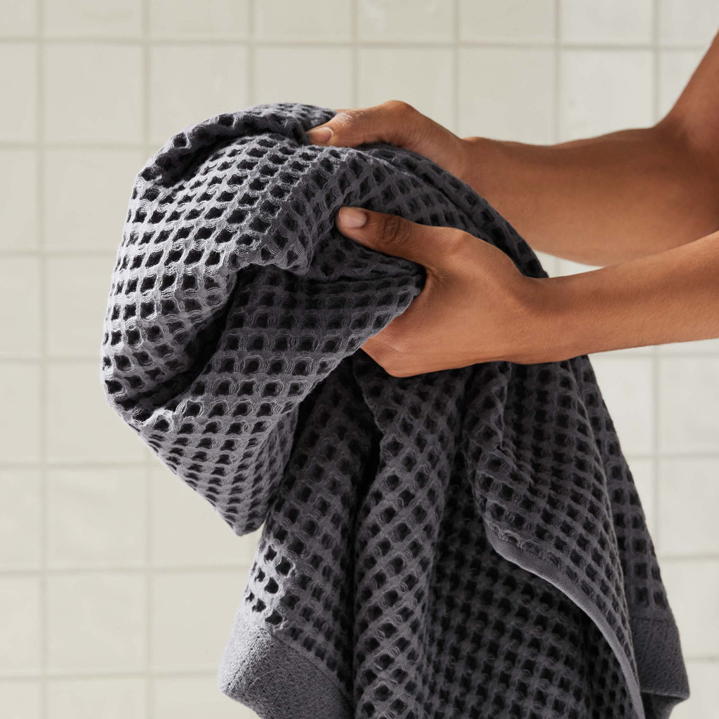 Dreamweave Waffle Bath Towels Set of 2 D7