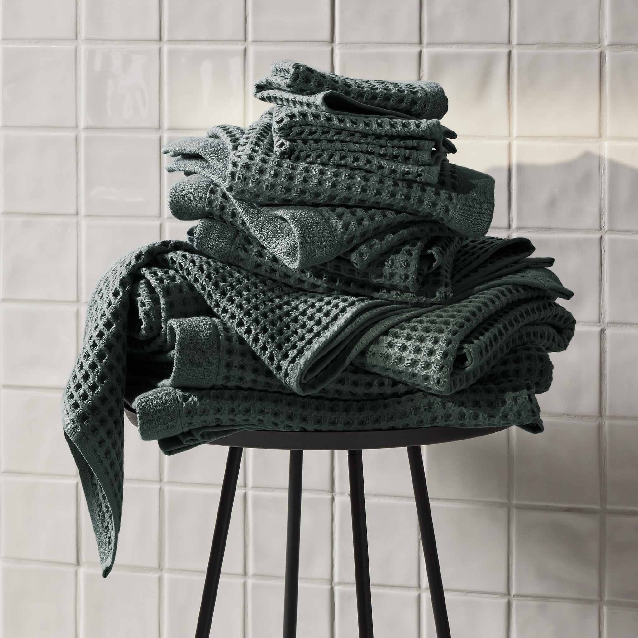 Dreamweave Waffle Bath Towels Set of 2 D7