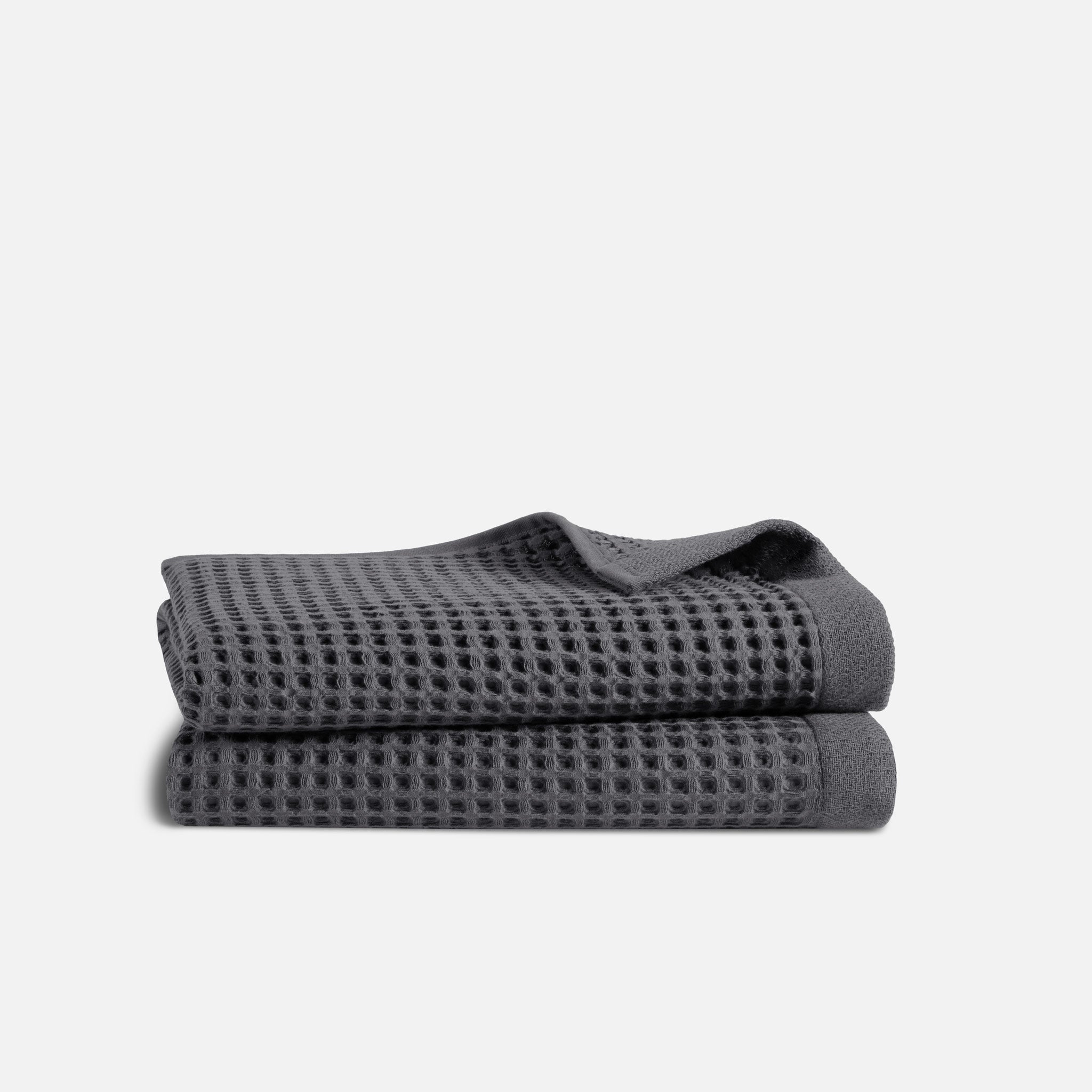 Dreamweave Waffle Bath Towels Set of 2 D7