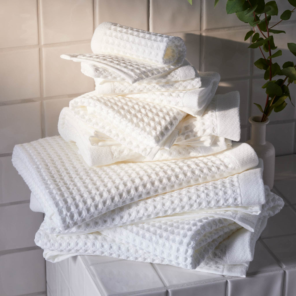 Dreamweave Waffle Bath Towels Set of 2 D7