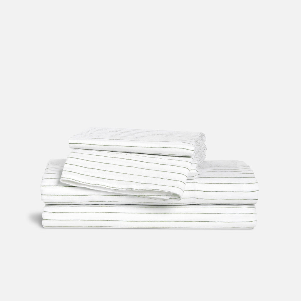 Washed European Linen Core Sheet Set H8