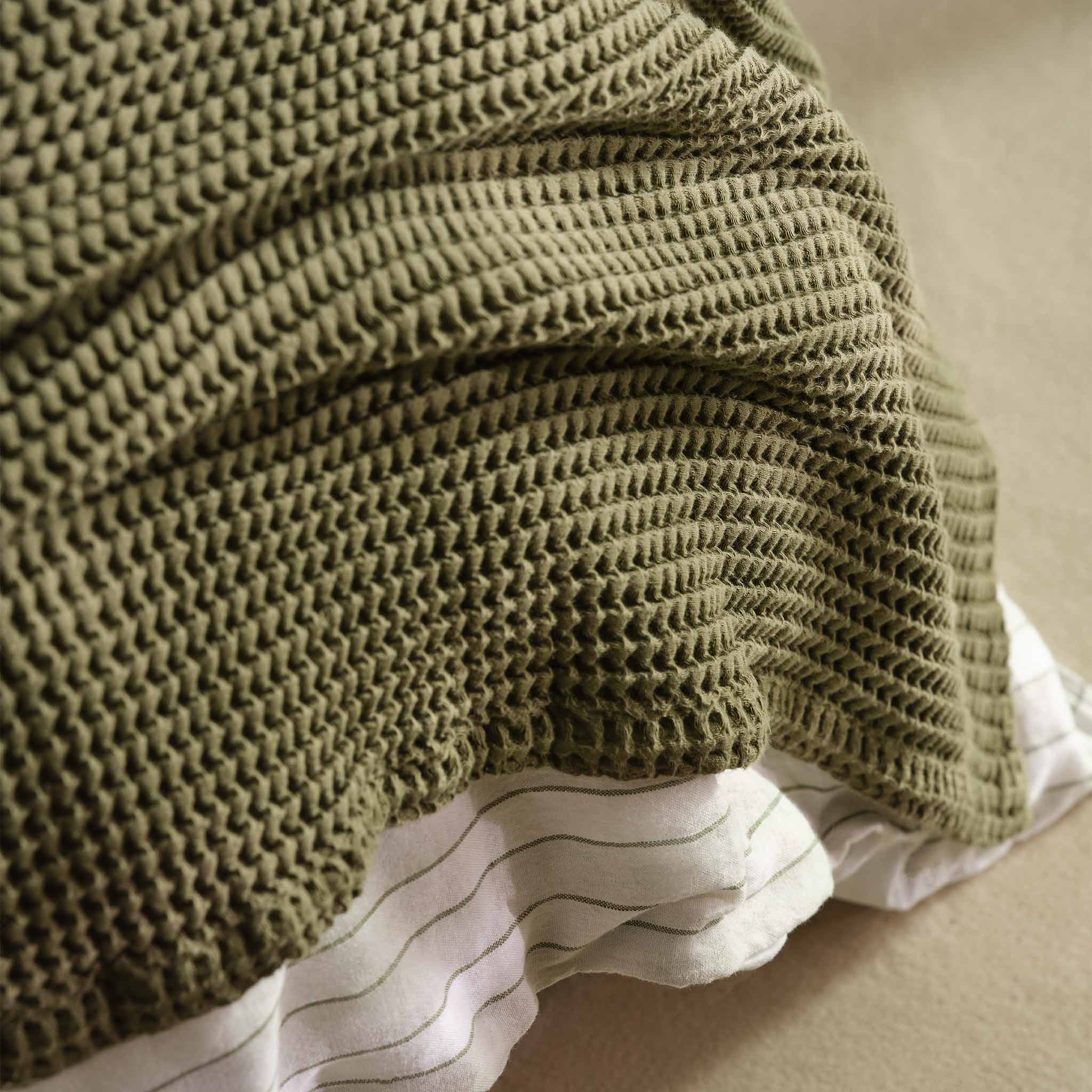 Dreamweave Waffle Bed Blanket P2