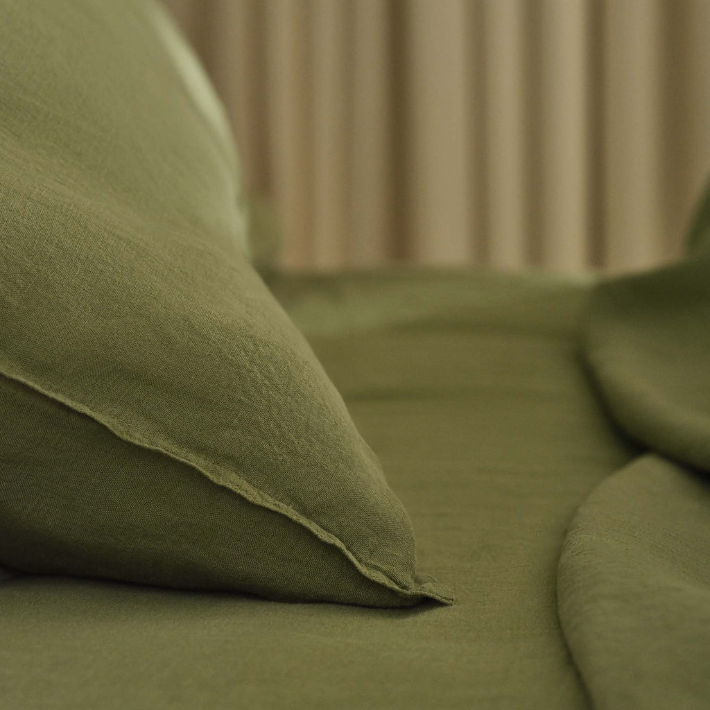Washed European Linen Duvet Set I5
