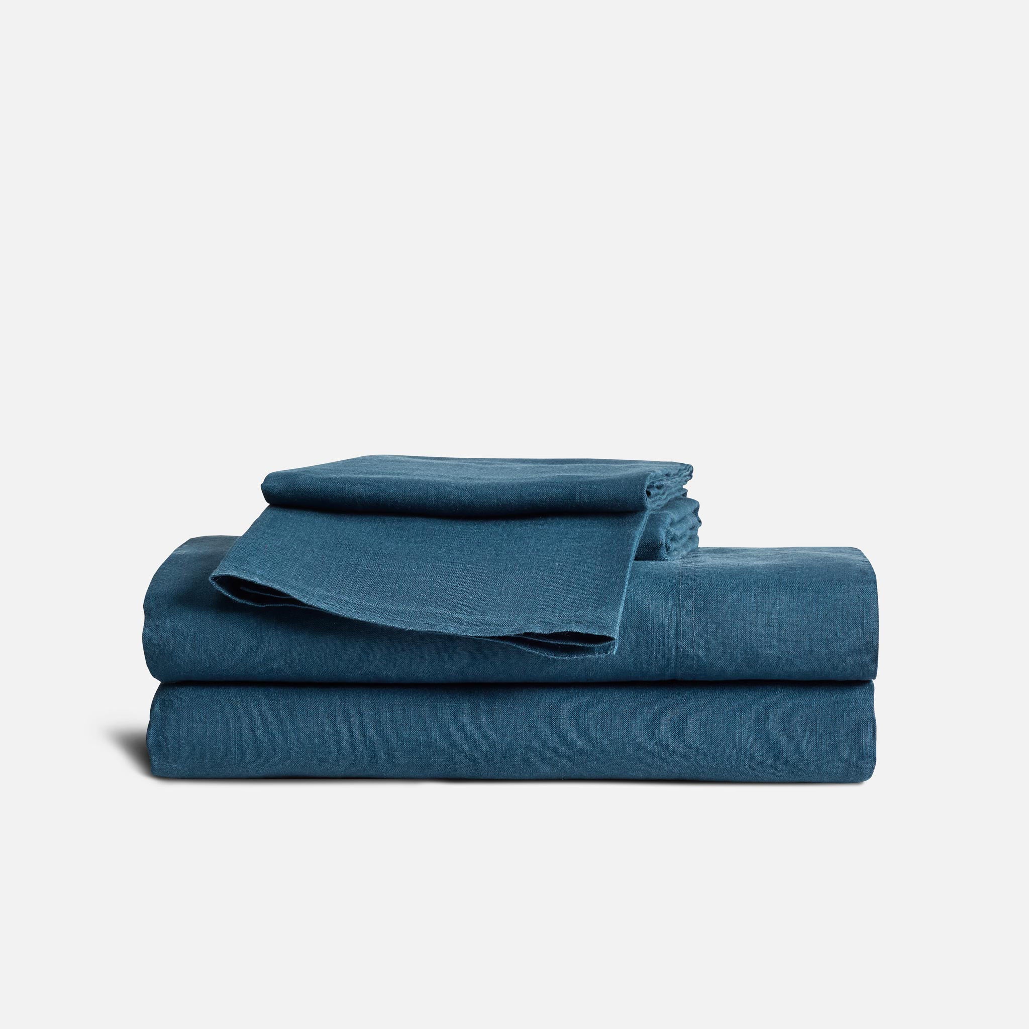 Washed European Linen Core Sheet Set H8