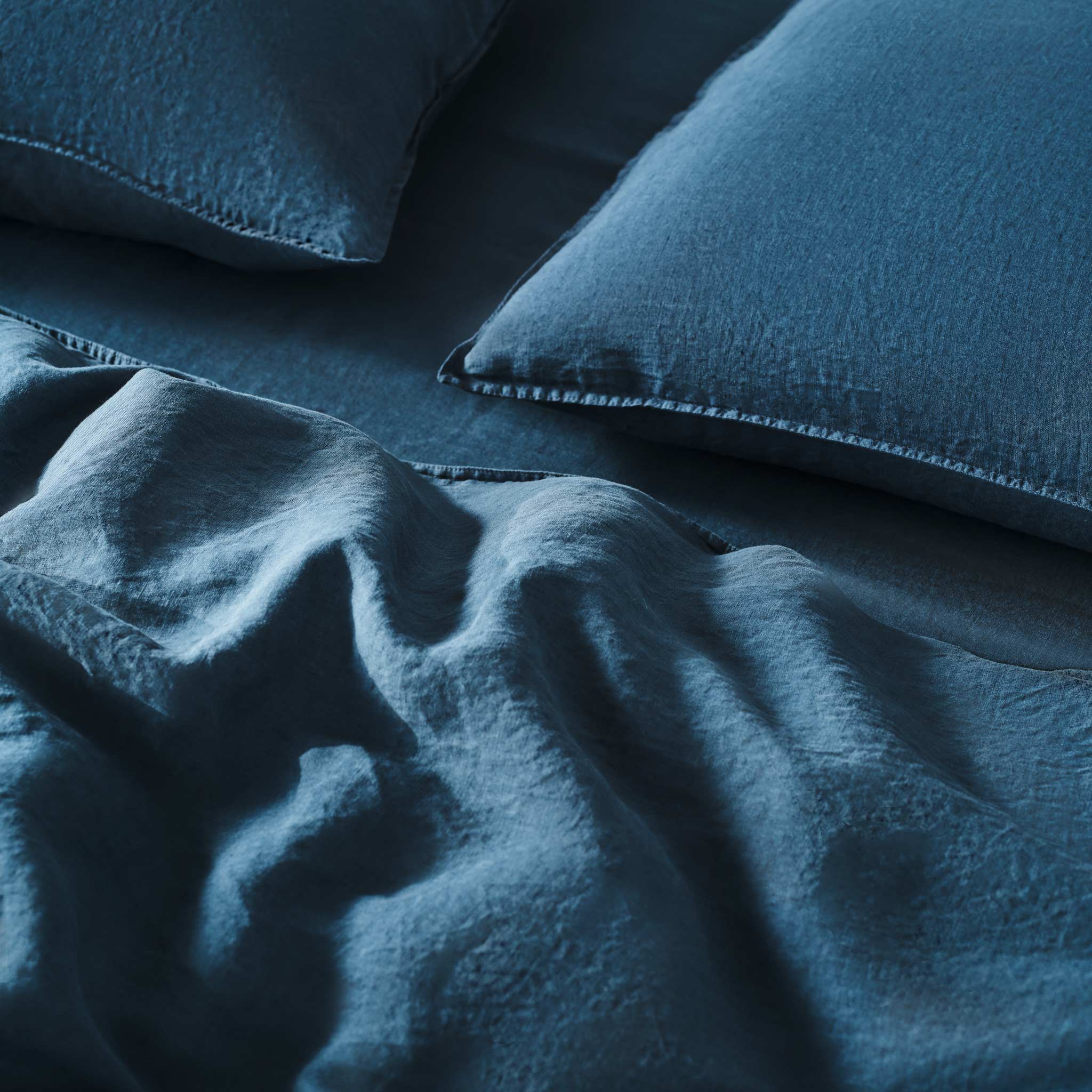 Washed European Linen Core Sheet Set H8