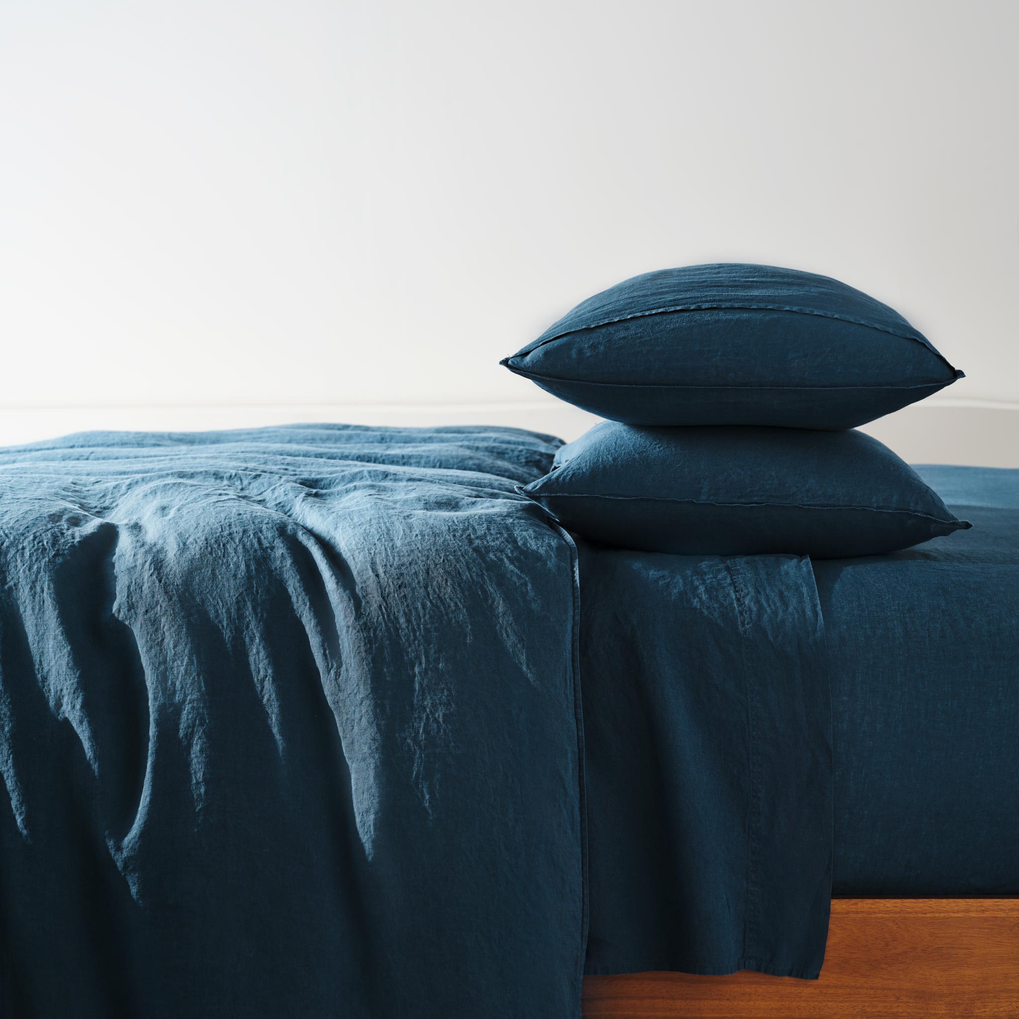 Washed European Linen Core Sheet Set H8