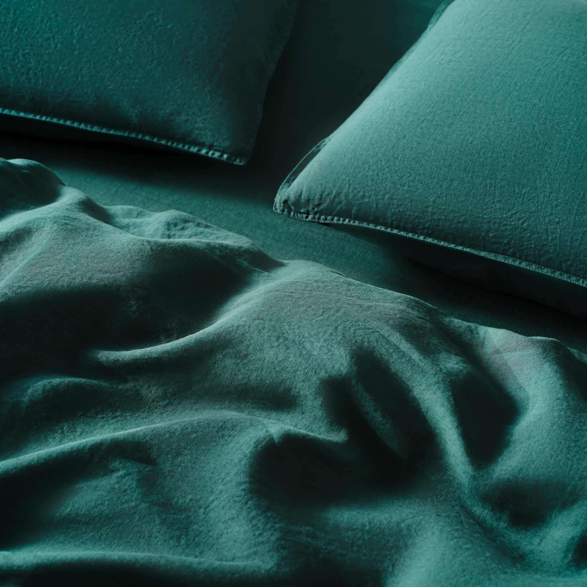 Washed European Linen Core Sheet Set H8