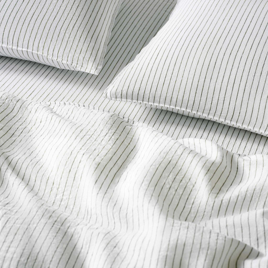 Washed European Linen Core Sheet Set H8