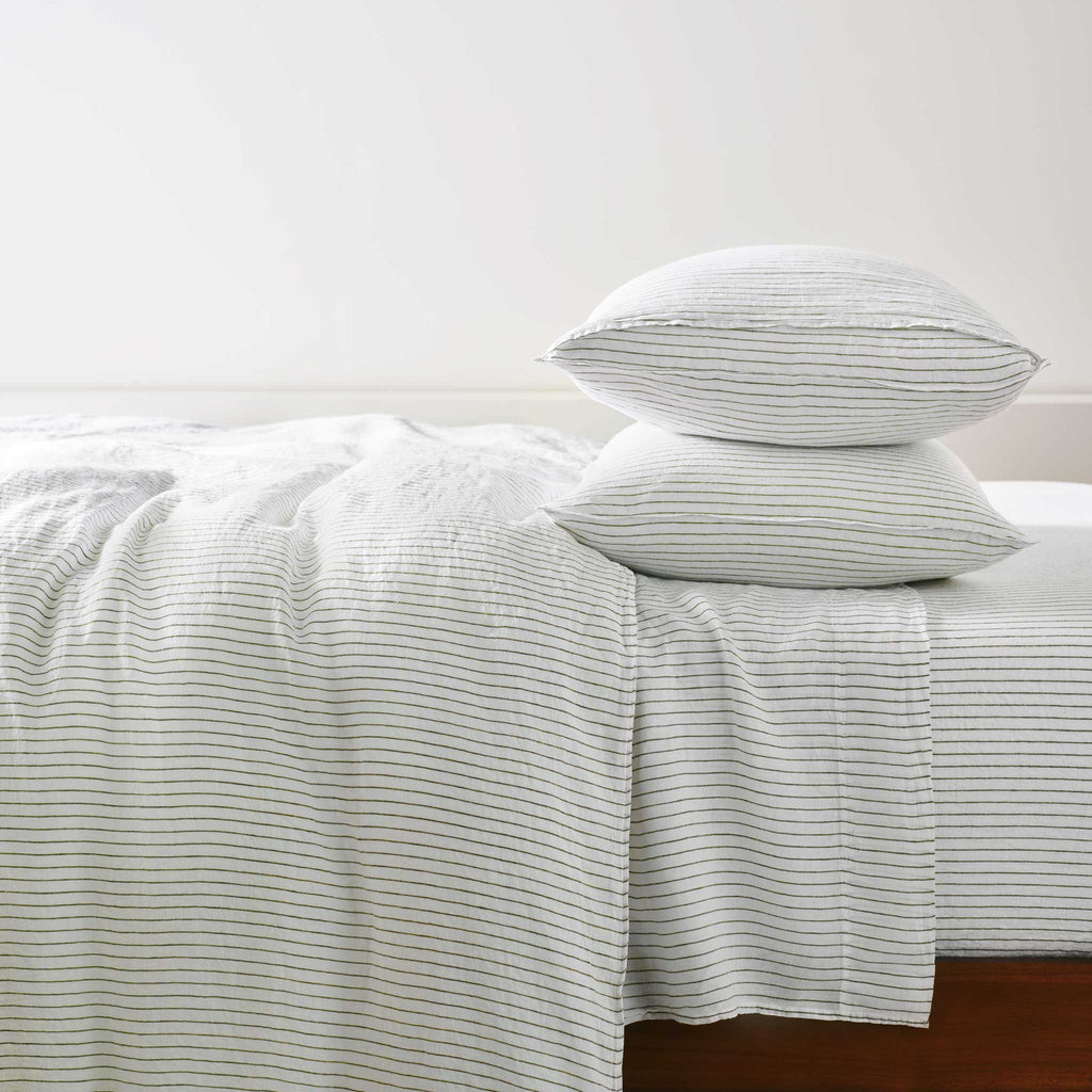 Washed European Linen Core Sheet Set H8