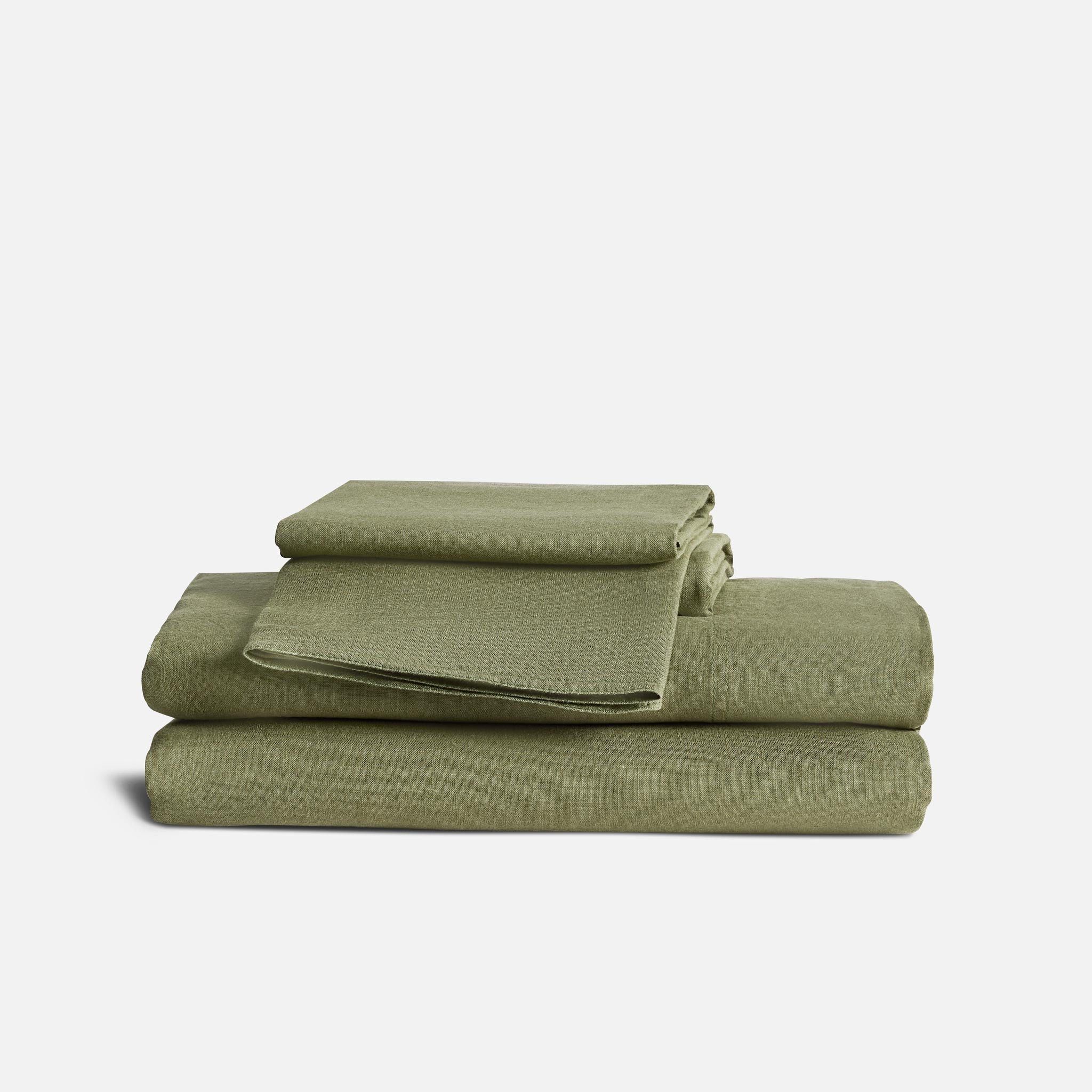 Washed European Linen Core Sheet Set H8