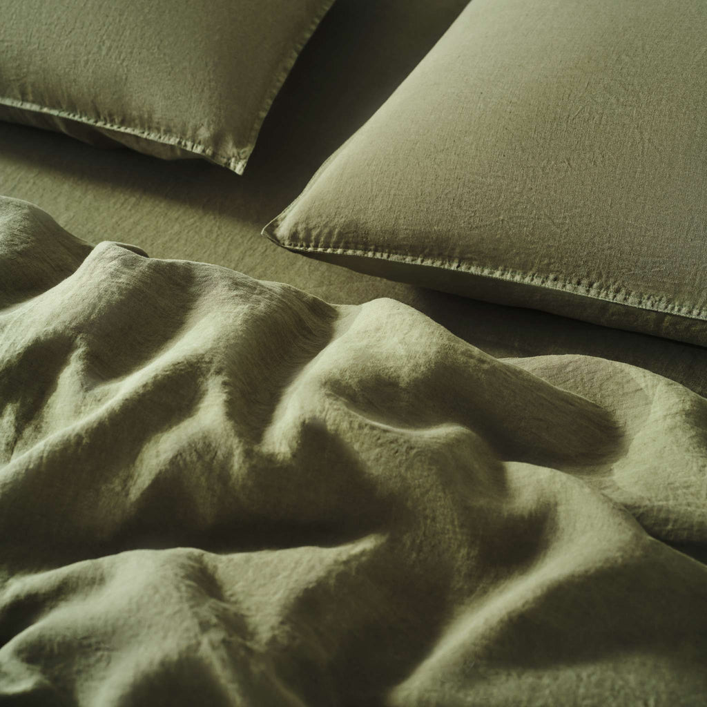 Washed European Linen Core Sheet Set H8