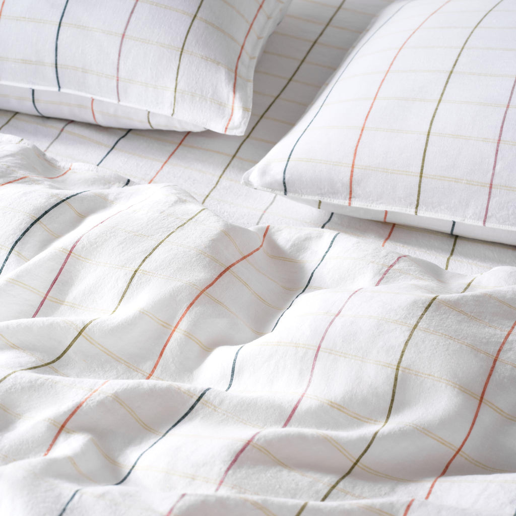 Washed European Linen Core Sheet Set H8