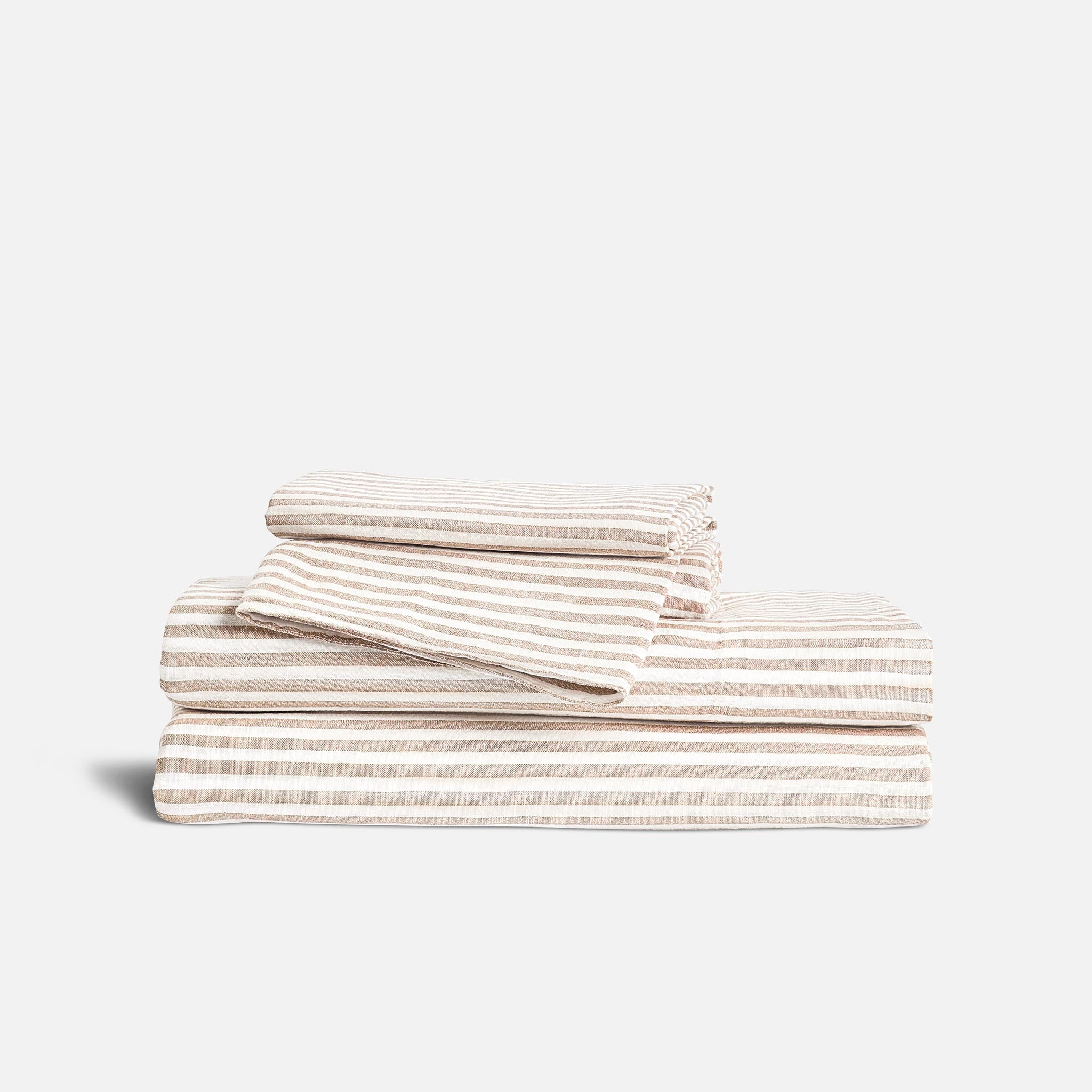 Washed European Linen Core Sheet Set H8