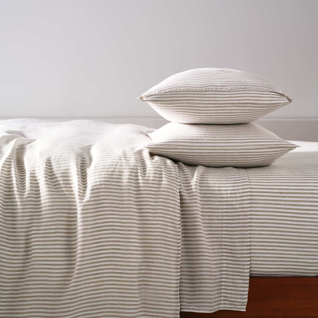 Washed European Linen Core Sheet Set H8