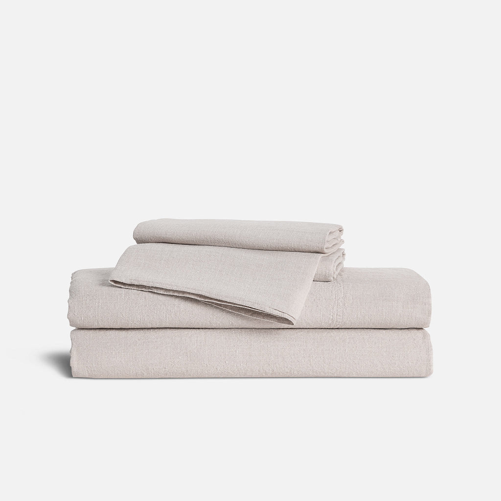 Washed European Linen Core Sheet Set H8