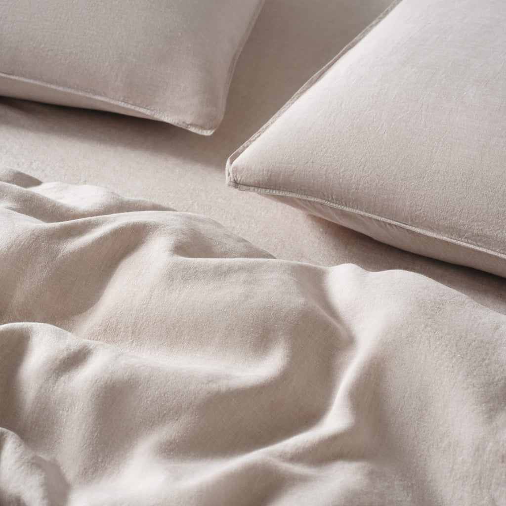 Washed European Linen Core Sheet Set H8