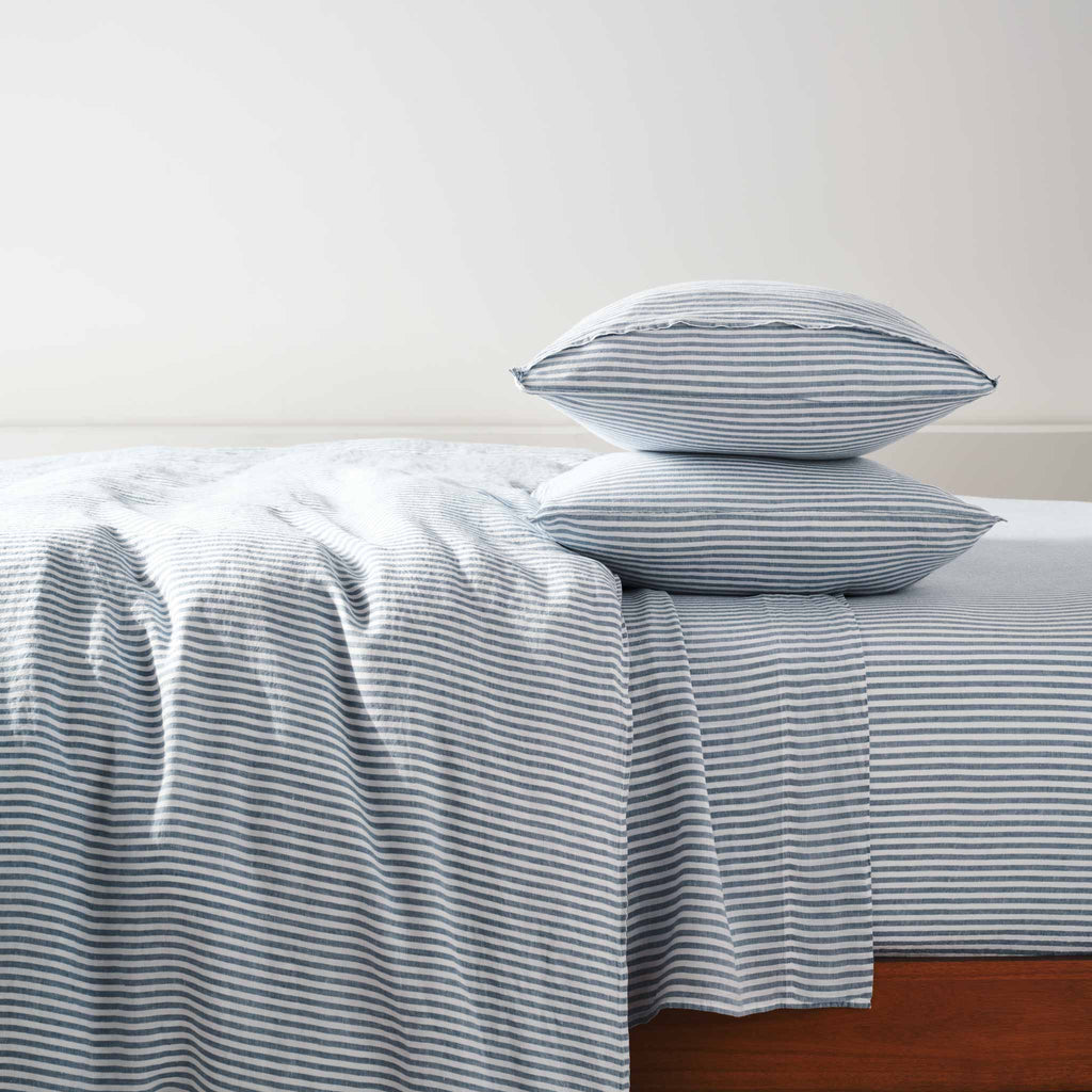 Washed European Linen Core Sheet Set H8