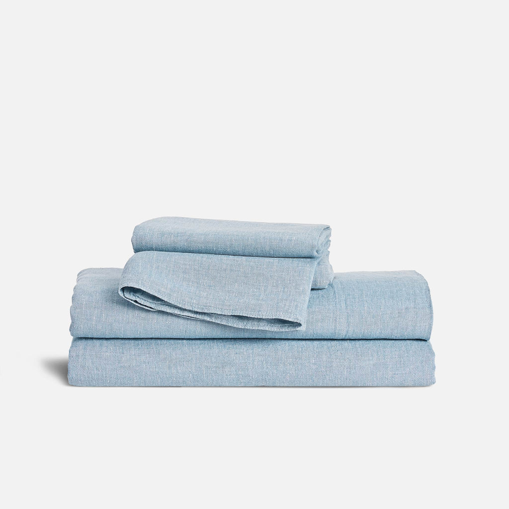 Washed European Linen Core Sheet Set H8