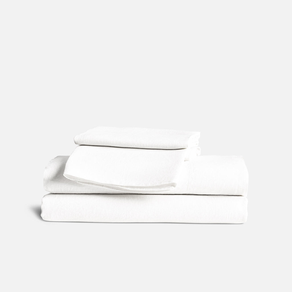 Washed European Linen Core Sheet Set H8