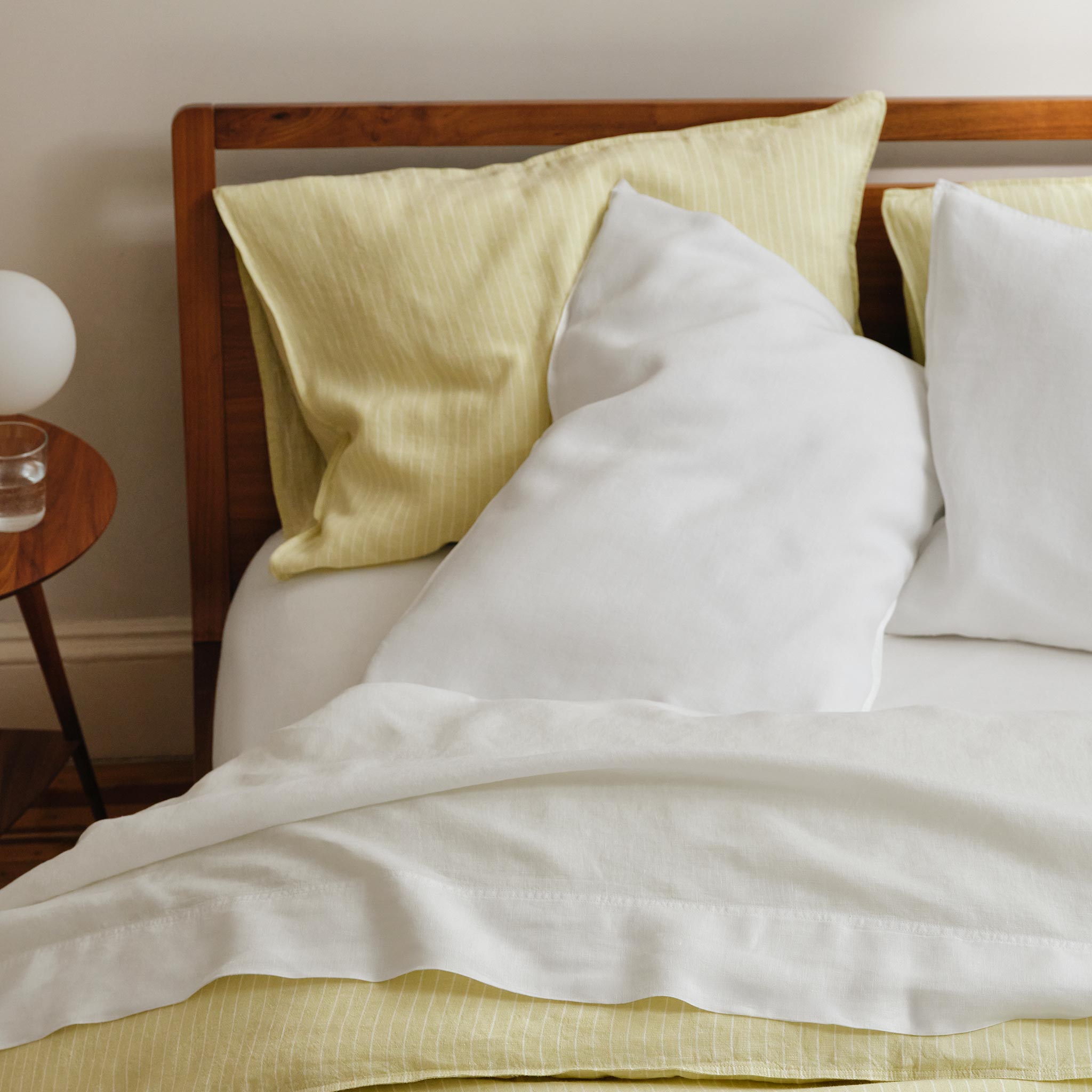 Washed European Linen Core Sheet Set H8