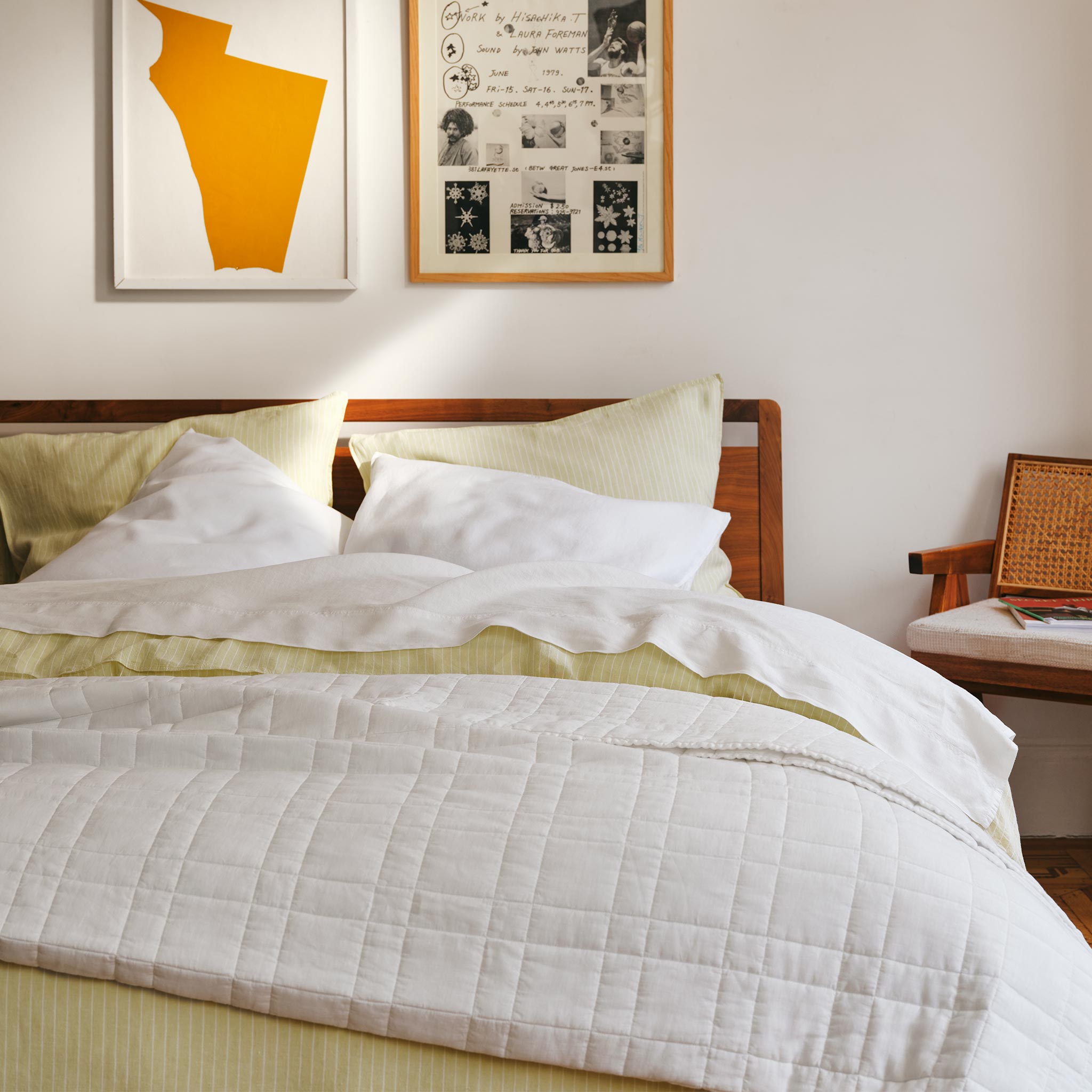 Washed European Linen Core Sheet Set H8