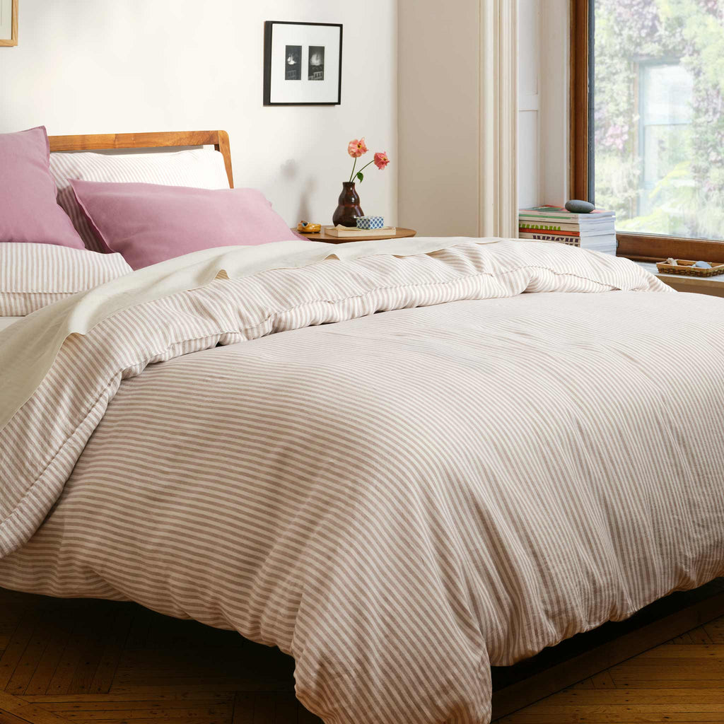 Washed European Linen Duvet Set I5
