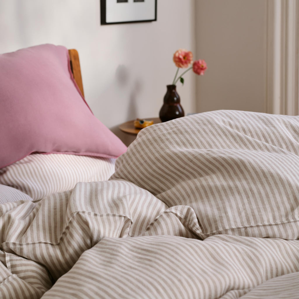 Washed European Linen Duvet Set I5