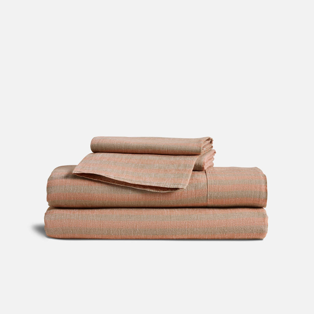Washed European Linen Core Sheet Set H8
