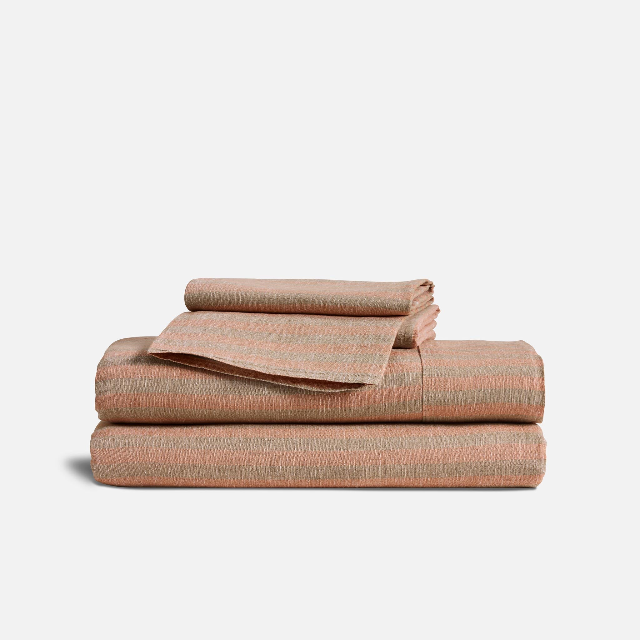 Washed European Linen Core Sheet Set H8