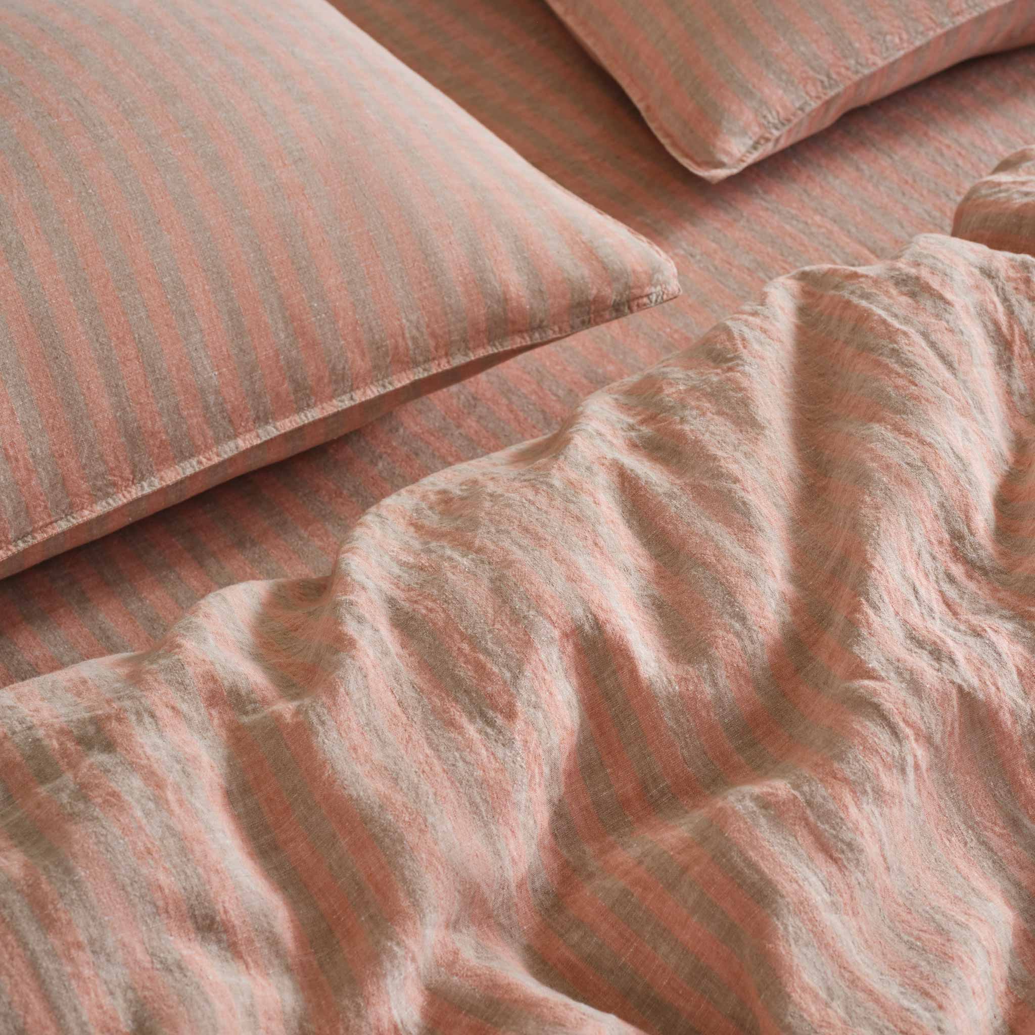 Washed European Linen Core Sheet Set H8