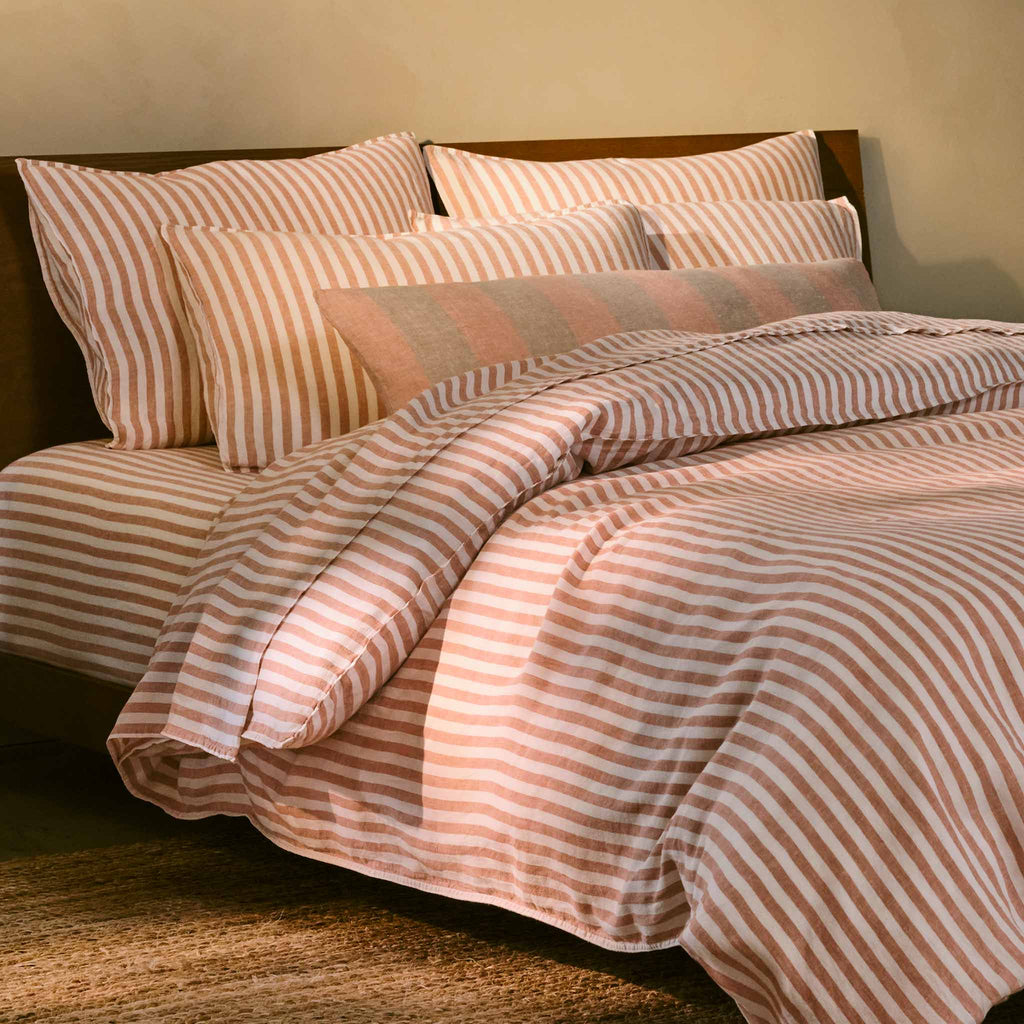 Washed European Linen Duvet Set I5
