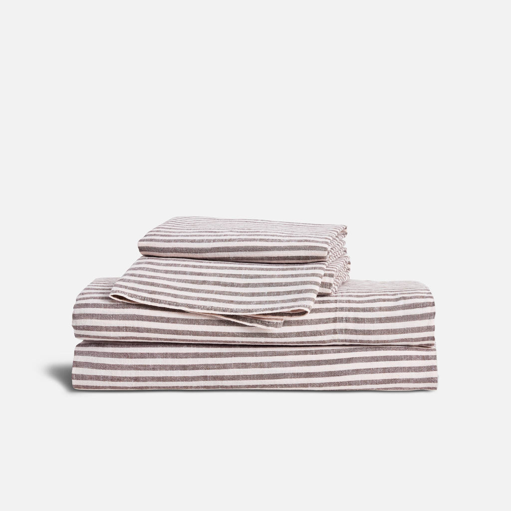 Washed European Linen Core Sheet Set H8