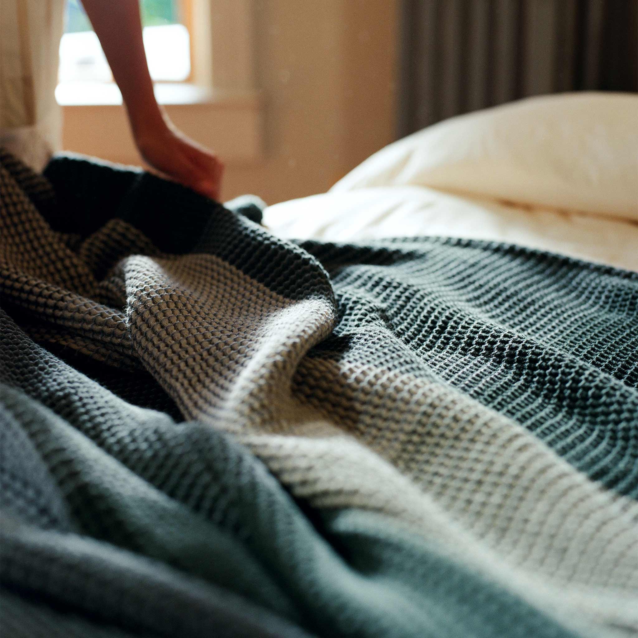Dreamweave Waffle Bed Blanket P2