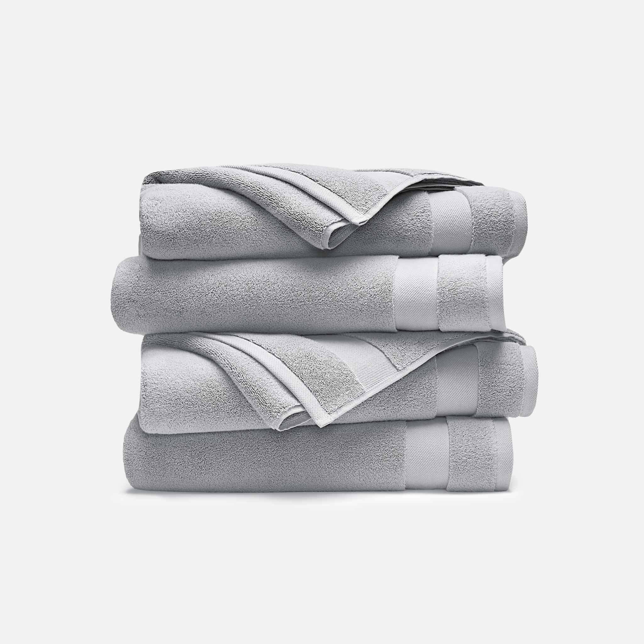 Super-Plush Set of 4 Bath Towel Bundle K3