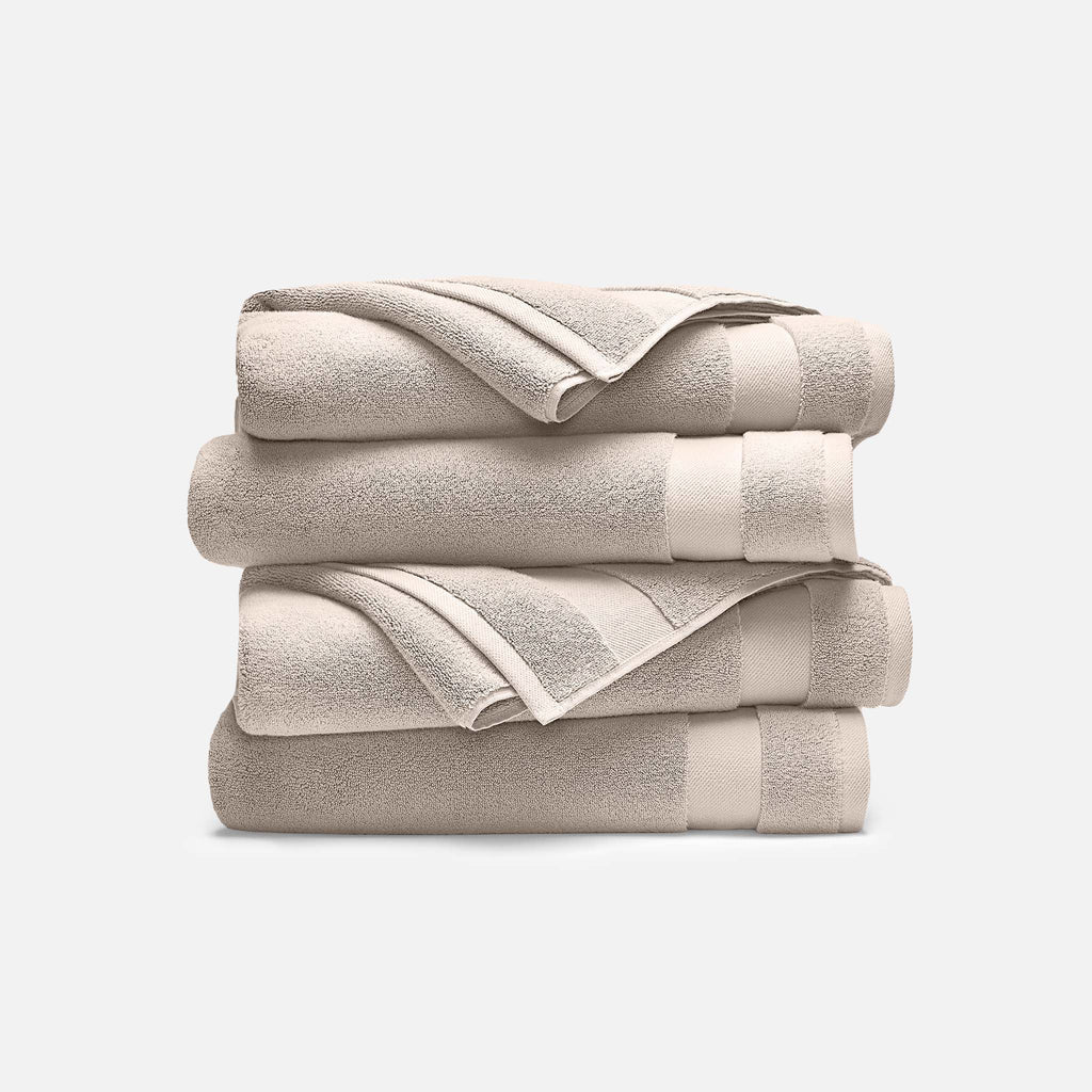 Super-Plush Set of 4 Bath Towel Bundle K3
