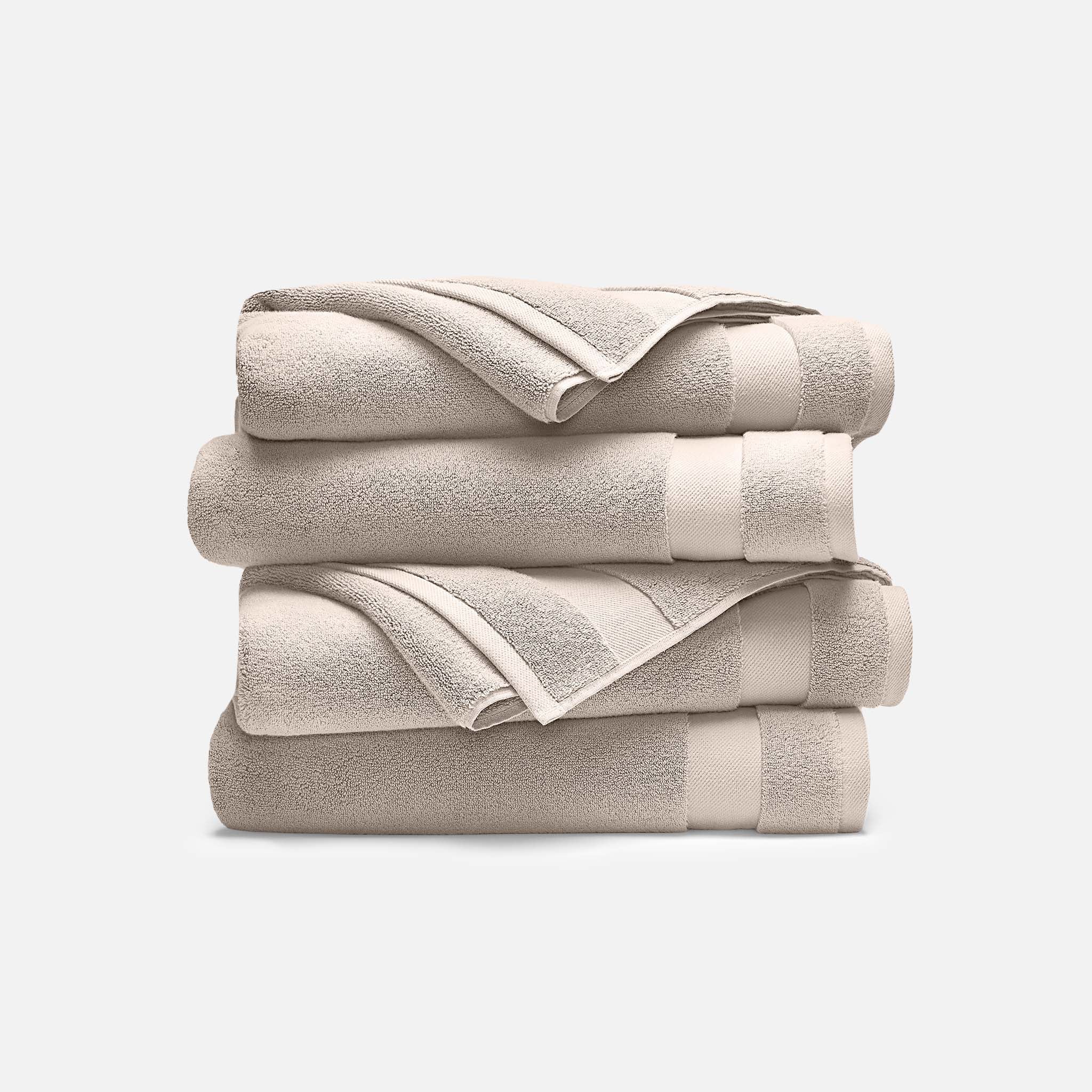 Super-Plush Set of 4 Bath Towel Bundle K3