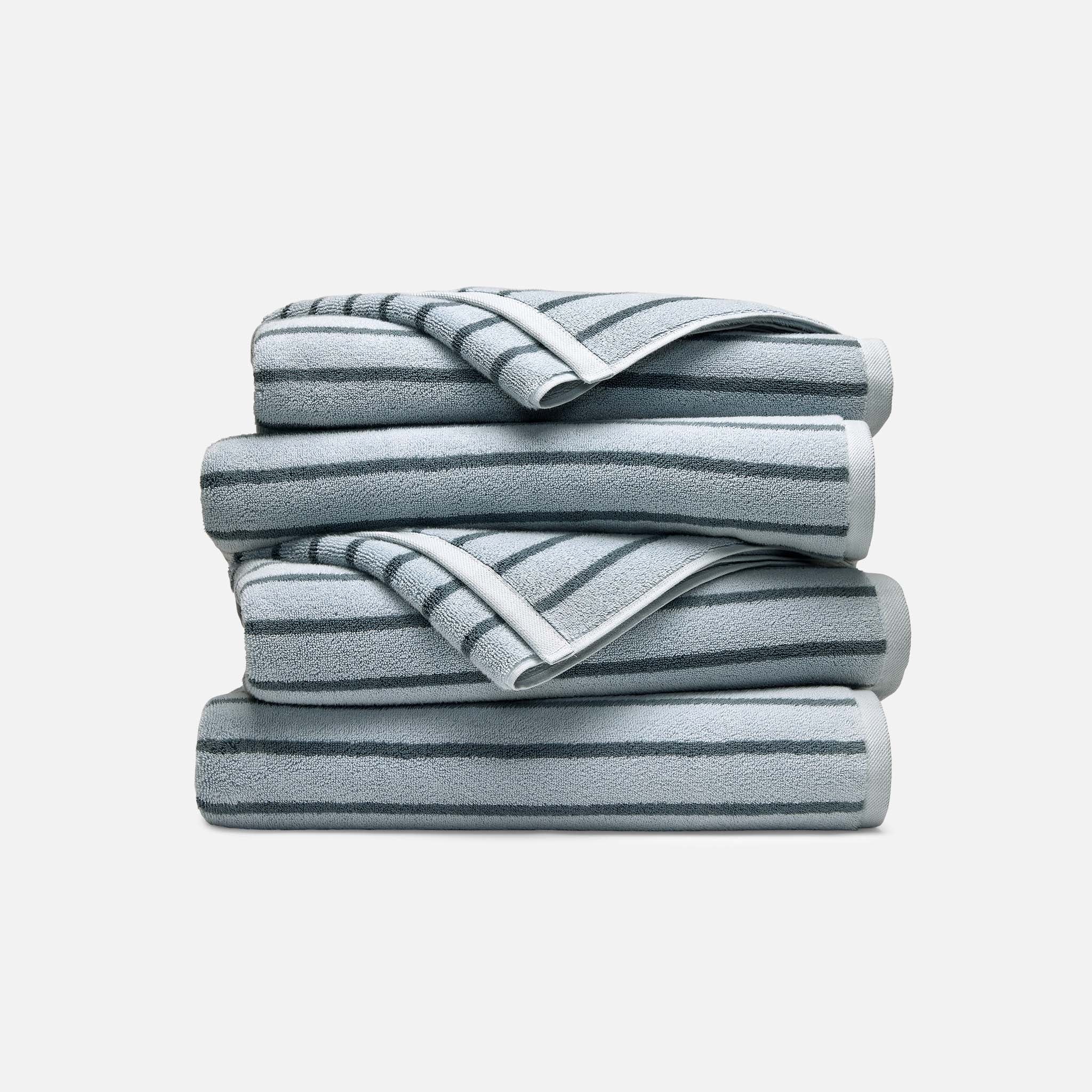 Super-Plush Set of 4 Bath Towel Bundle K3