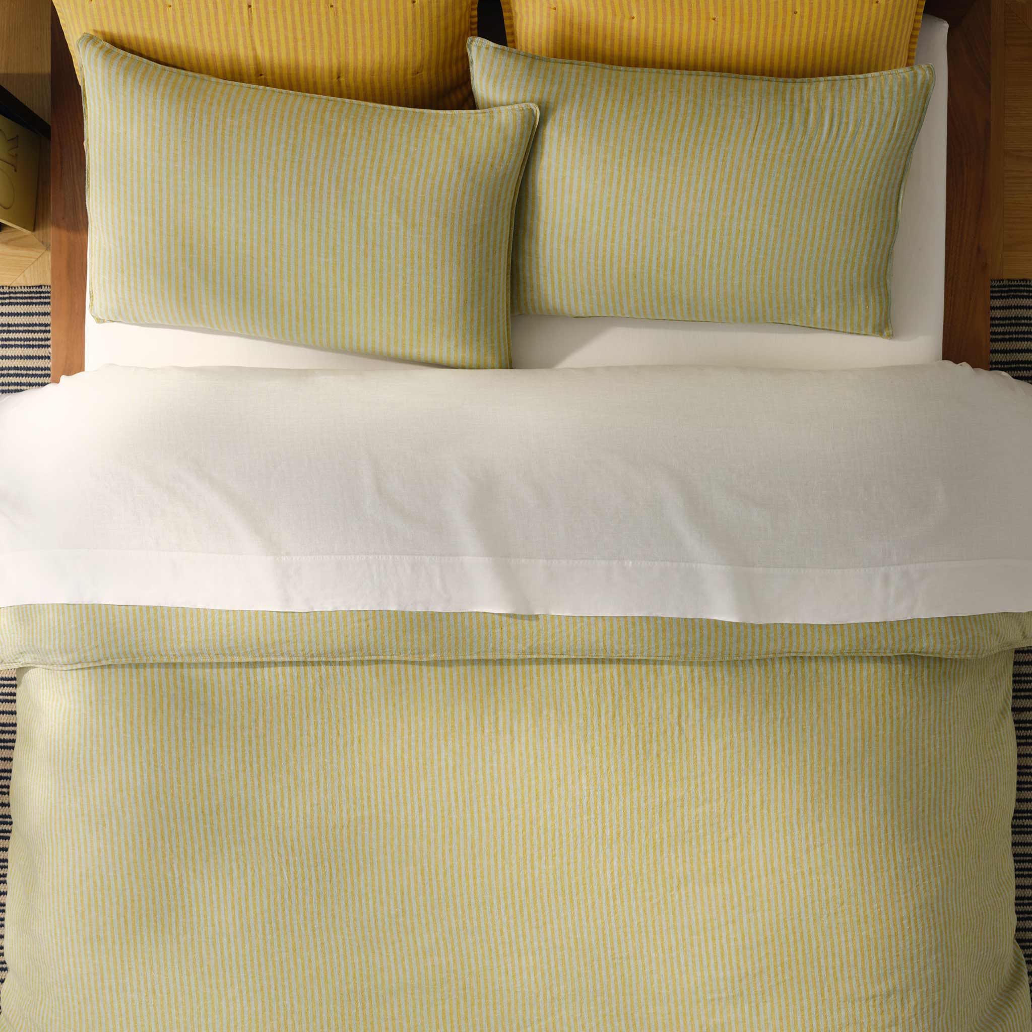Washed European Linen Core Sheet Set H8
