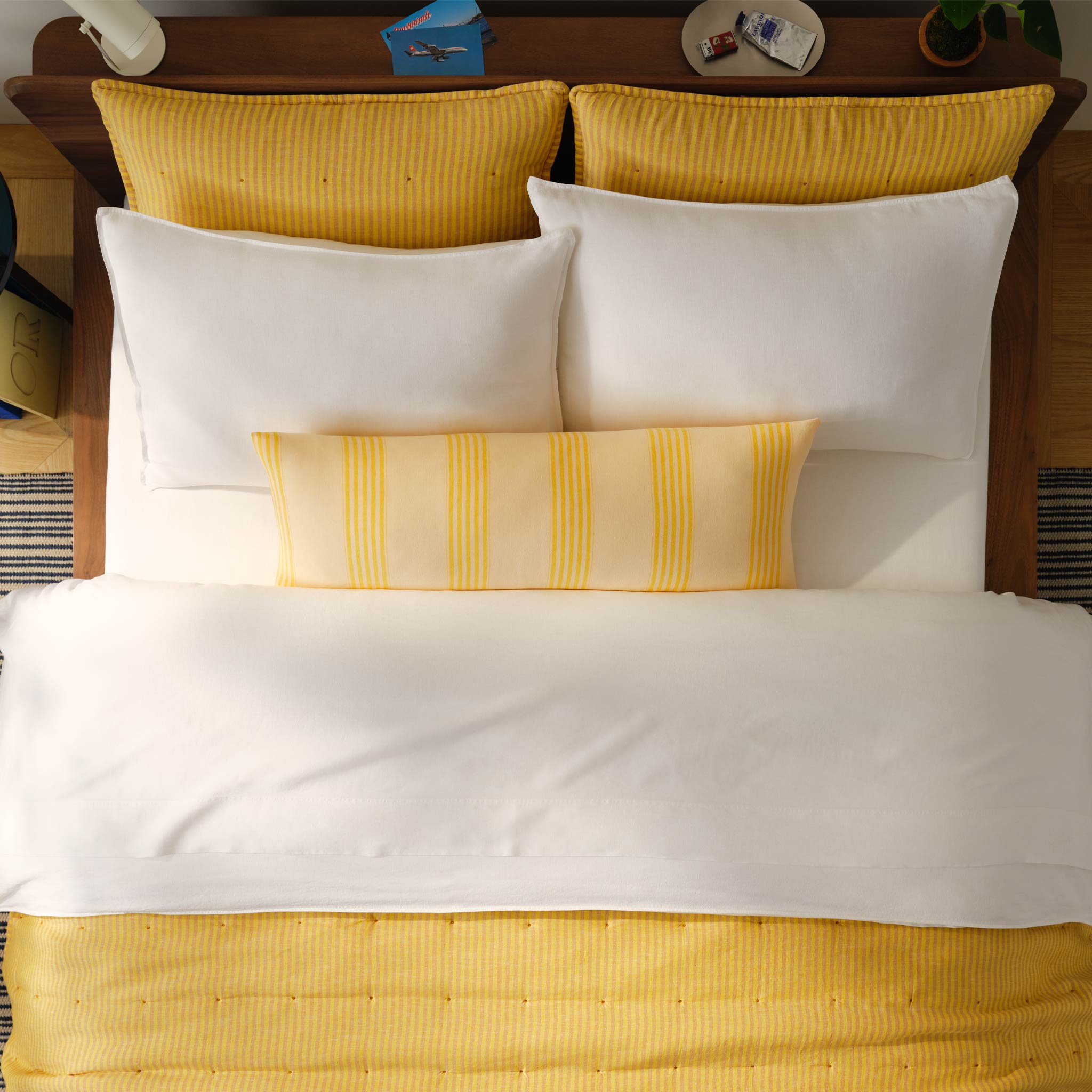 Washed European Linen Core Sheet Set H8