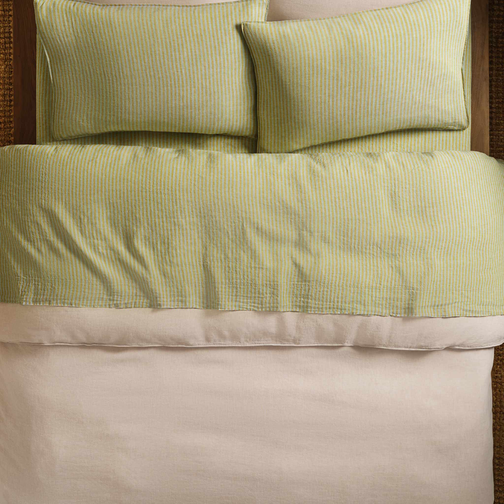 Washed European Linen Core Sheet Set H8