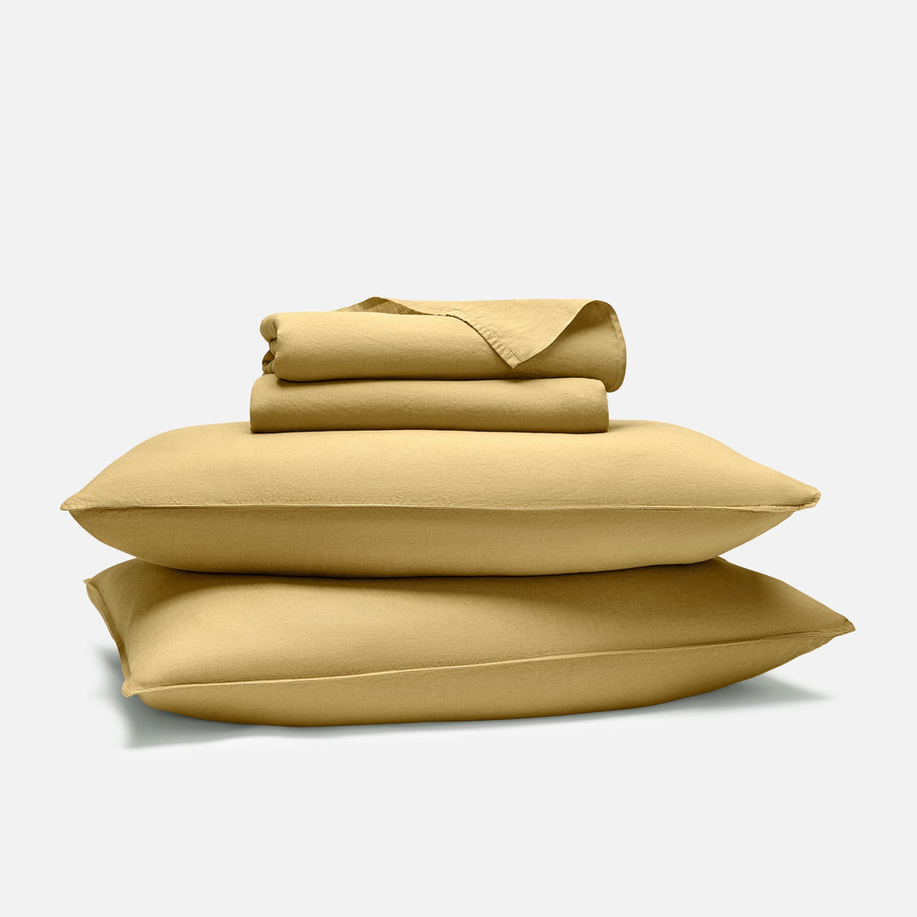 Washed European Linen Core Sheet Set H8