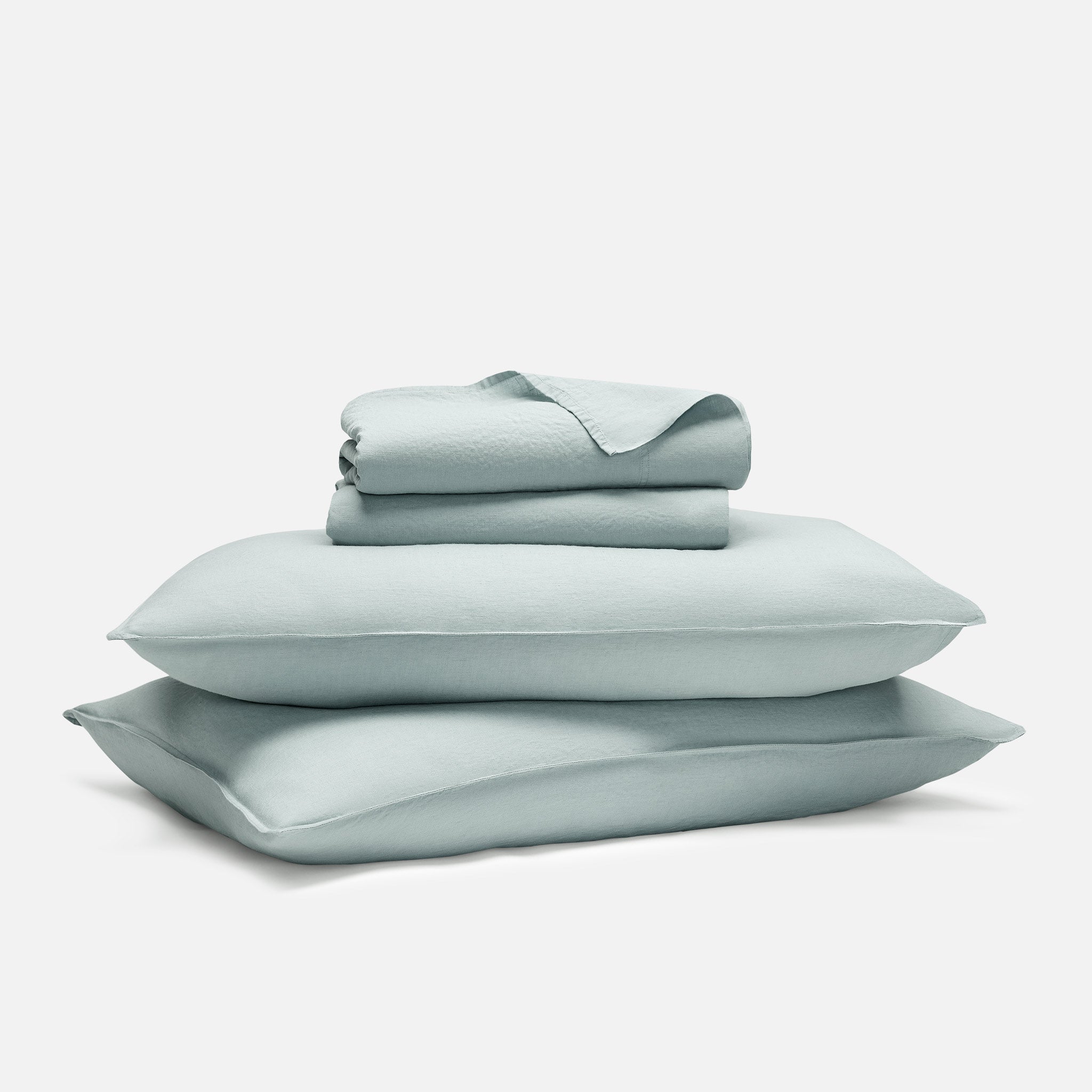 Washed European Linen Core Sheet Set H8