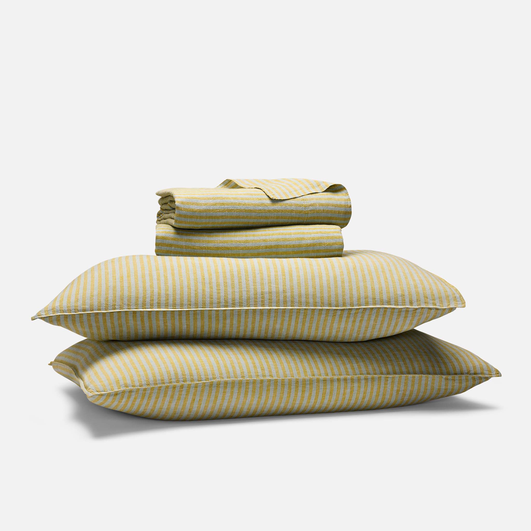 Washed European Linen Core Sheet Set H8