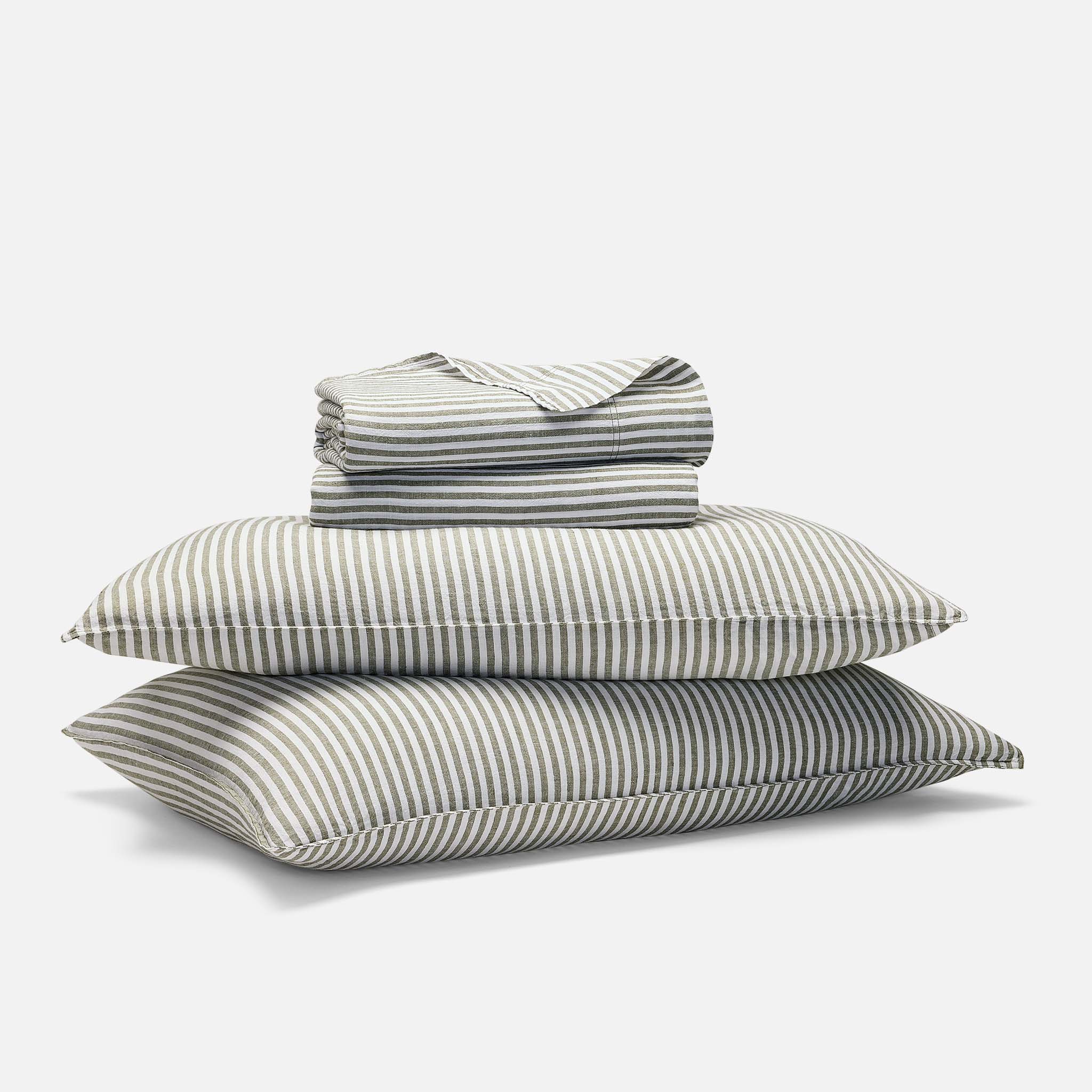 Washed European Linen Core Sheet Set H8