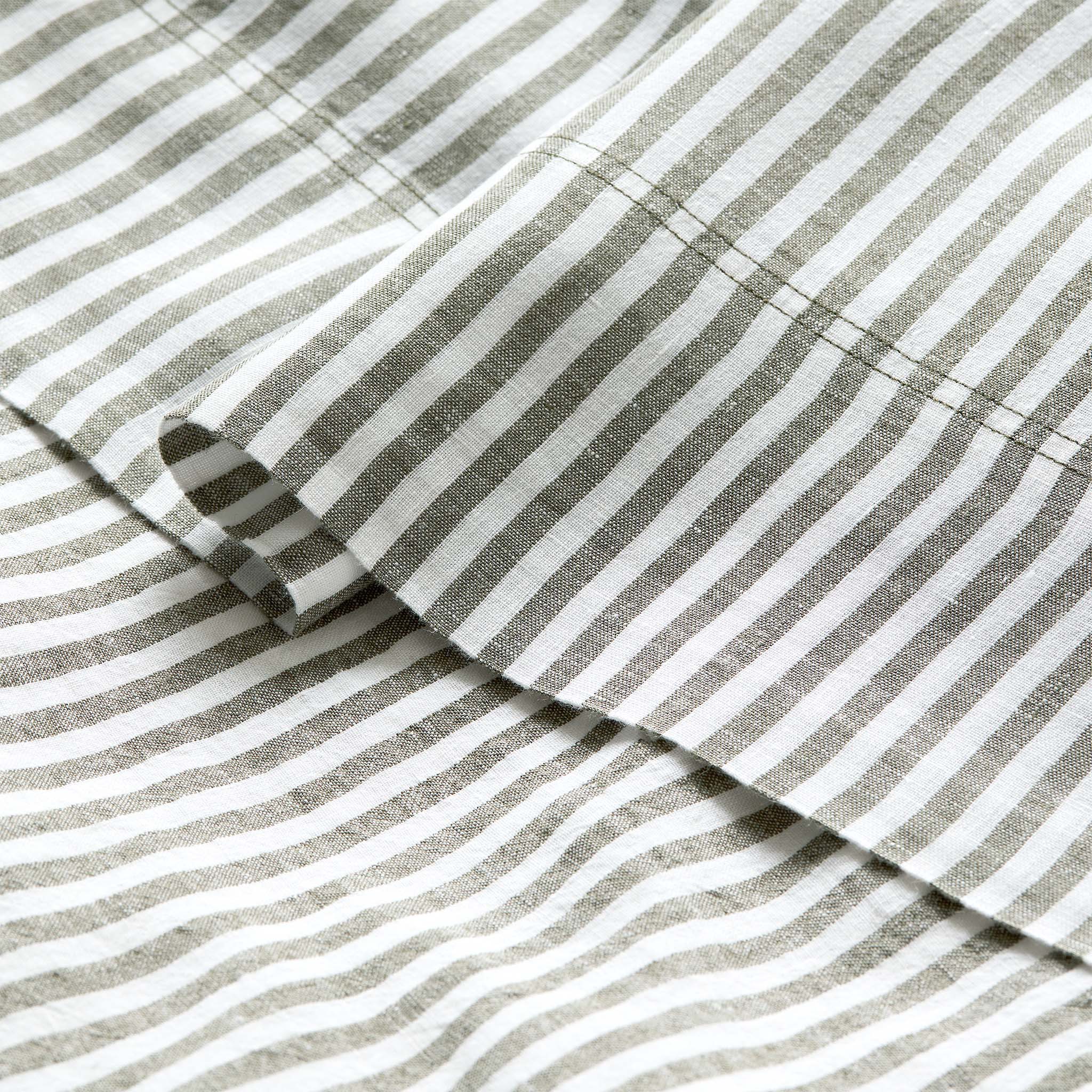 Washed European Linen Core Sheet Set H8