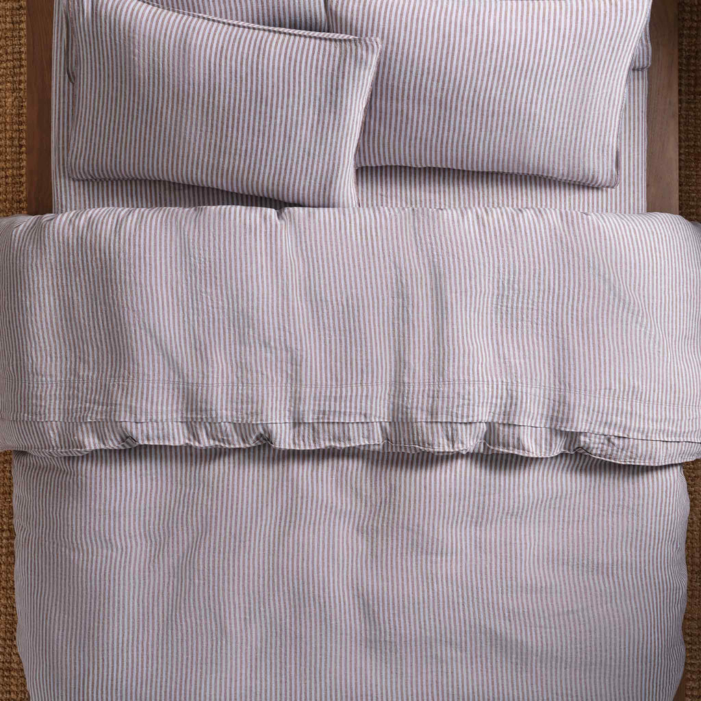 Washed European Linen Core Sheet Set H8