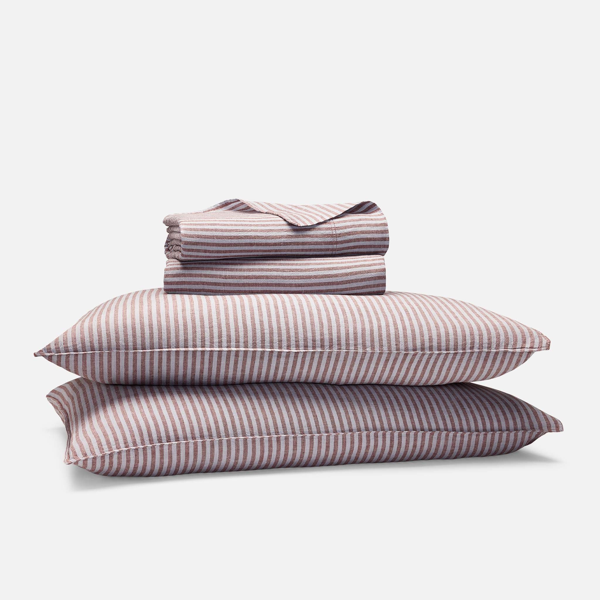 Washed European Linen Core Sheet Set H8