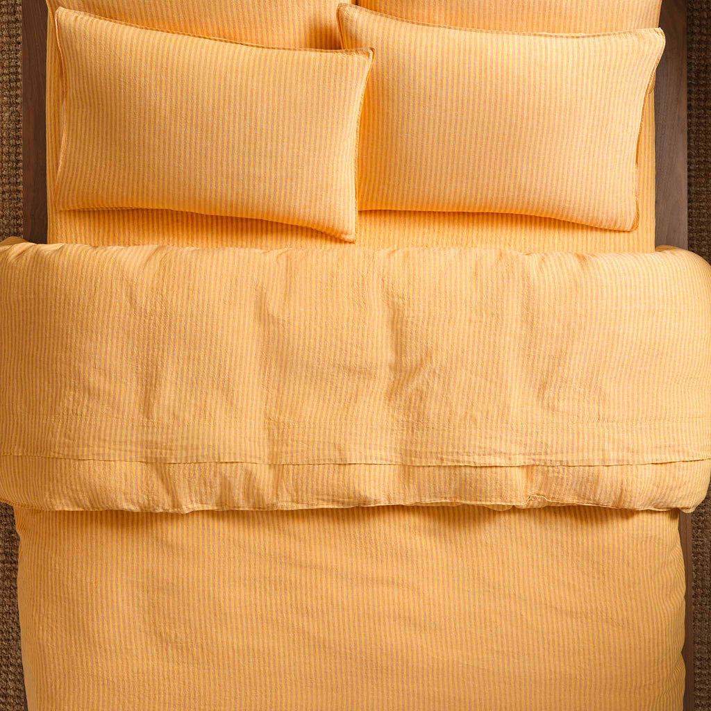 Washed European Linen Duvet Set I5