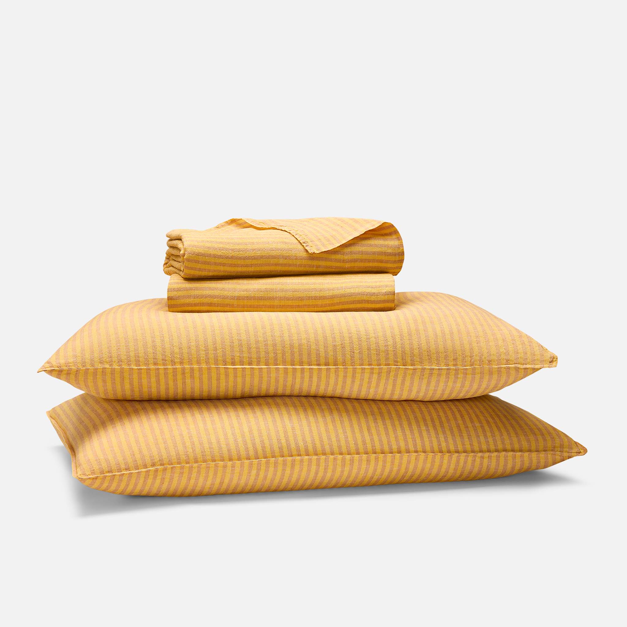 Washed European Linen Core Sheet Set H8